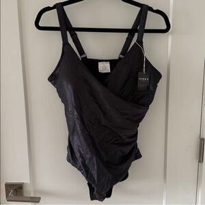 Serra Shimmering Black Women's swimsuit